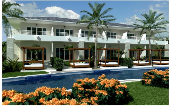 Las nuevas junior suites garden swim up pool de Paradisus Princesa del Mar