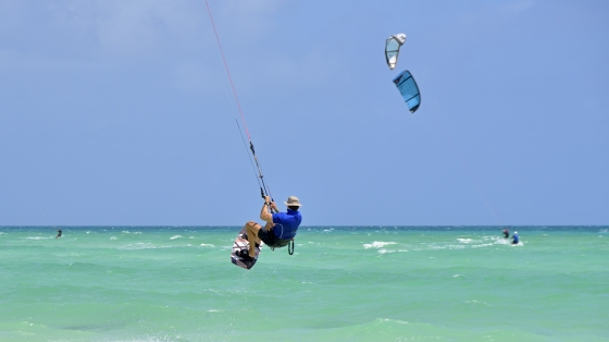 Sol Cayo Guillermo. Kite Surf