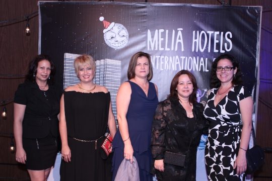 Miembros del Departamento de Meetings & Events de Meliá Hotels International Cuba
