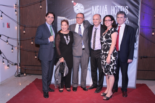 Directores generales de los hoteles Meliá Cohiba,     meliá Habana y Tryp Habana Libre junto a Directivos de la Dirección Comercial