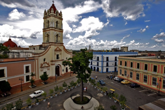 Iglesia  La Merced y Plaza de los Trabajadores. Foto:Ismael Francisco/Cubadebate.